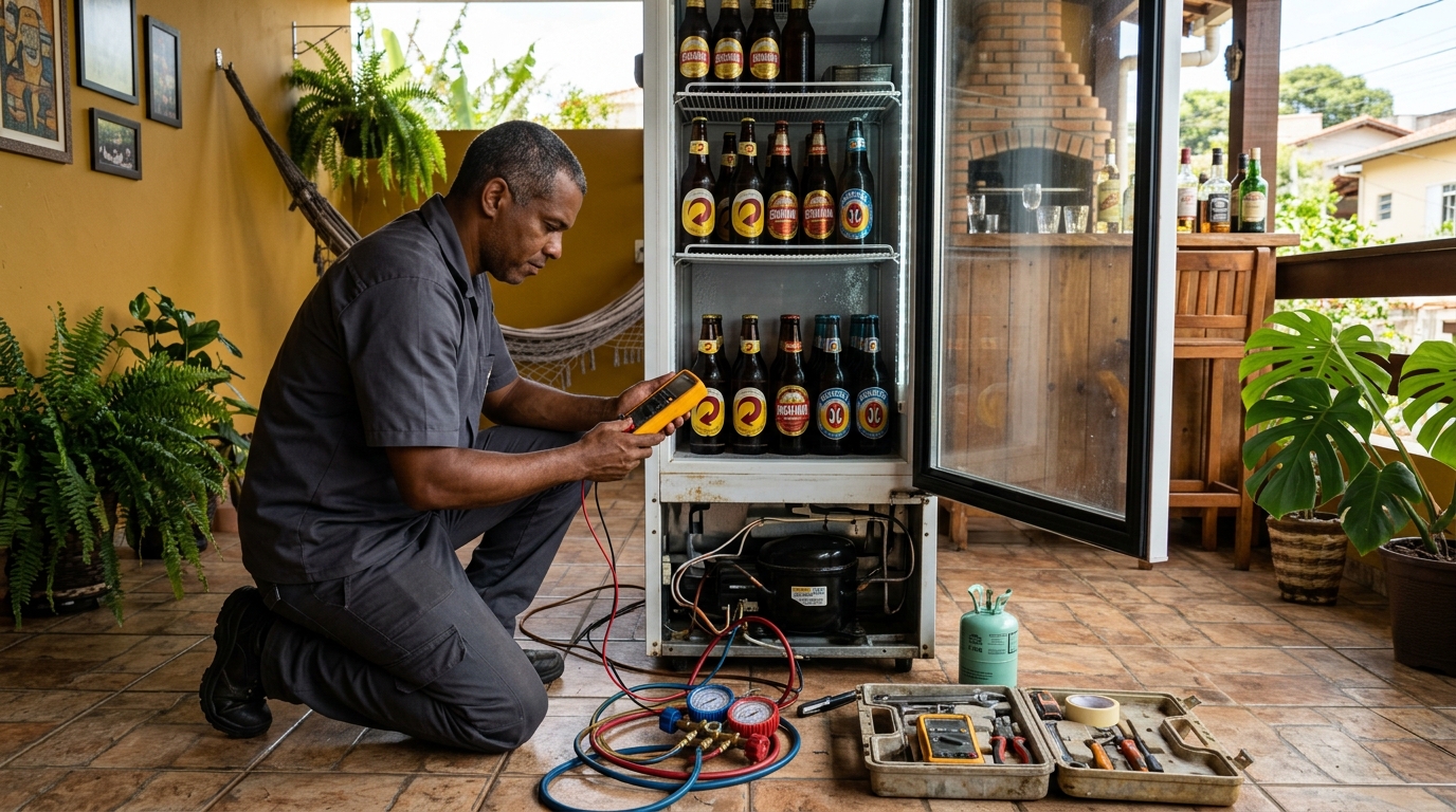 Reparo de Cervejeira Residencial em São José dos Campos‑SP